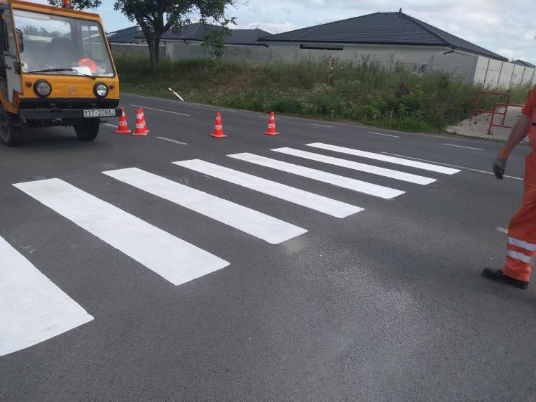 Priechod pre chodcov na ceste III.triedy 