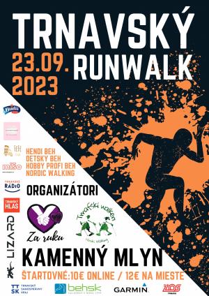 Trnavský runwalk - plagát